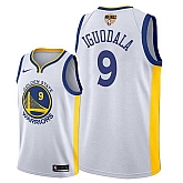 Warriors #9 Andre Iguodala White 2018 NBA Finals Nike Swingman Jersey,baseball caps,new era cap wholesale,wholesale hats